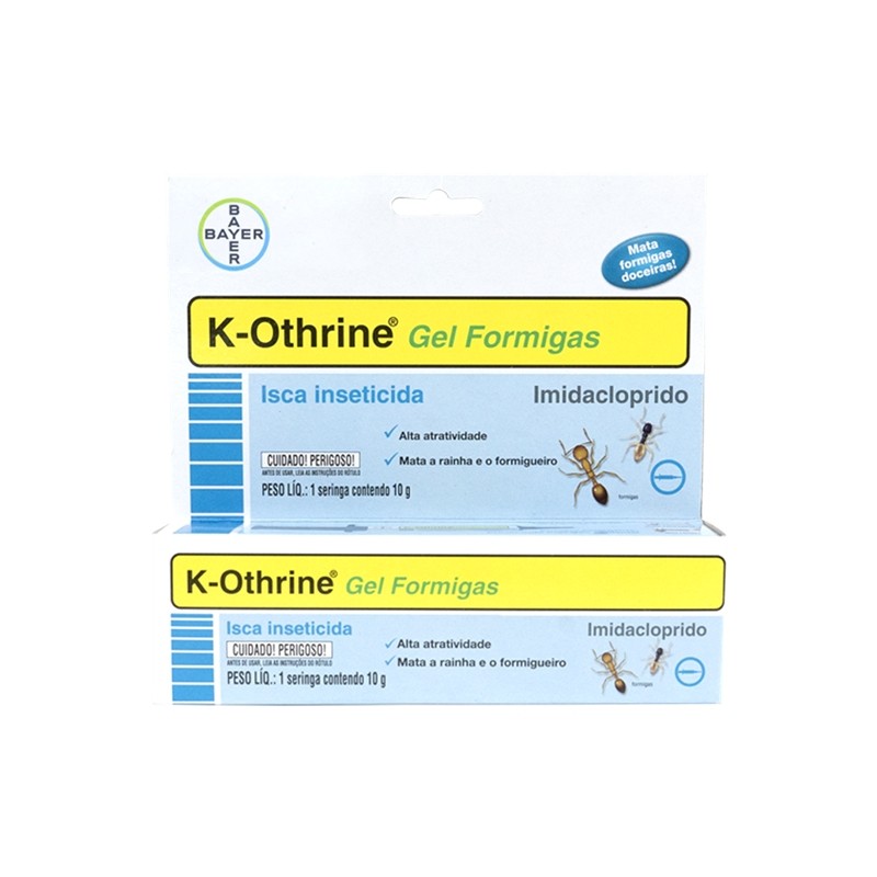 Inseticida Bayer K-Othrine Gel Formigas 10g