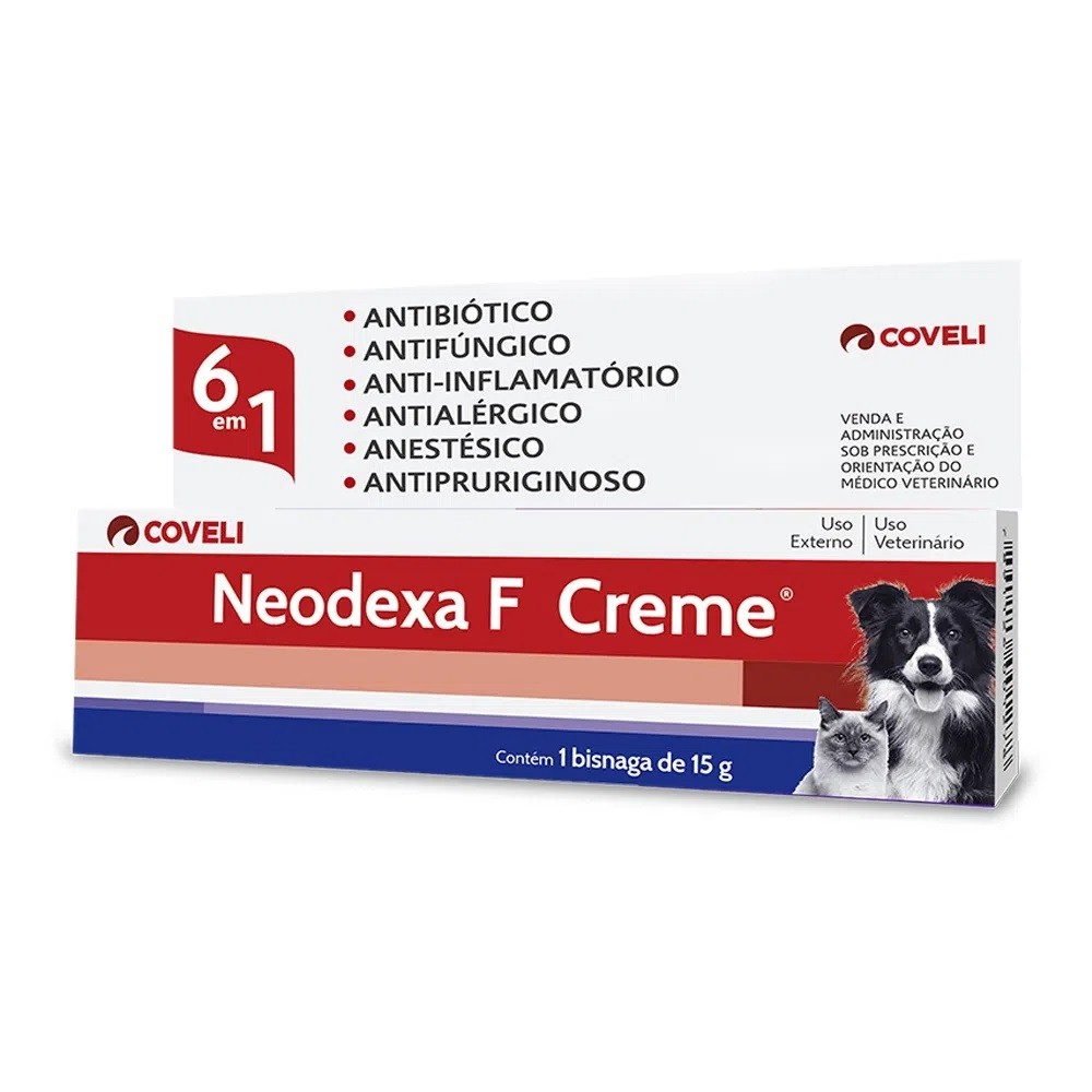 Antibiótico Coveli Neodexa F Creme 15g