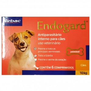 Vermífugo Virbac Endogard para Cães até 10 Kg