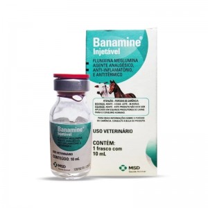 Banamine Injetável MSD 10 ml