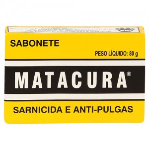 Sabonete Sarnicida e Anti-pulgas Matacura 80g