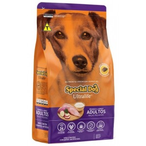 Ração Special Dog Ultralife para Cães Adultos Raças Pequenas Sabor Frango com Arroz - 20 Kg