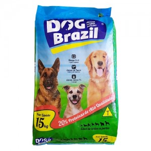 Ração Dog Brazil para Cães Pequenos, Médios e Grandes 15 Kg