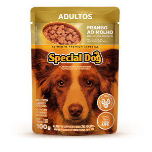 Sachê Special Dog para Cães Adultos Sabor Frango - 100g