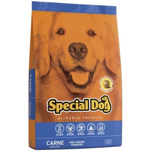 Ração Special Dog Premium para Cães Adultos Sabor Carne - 20 Kg